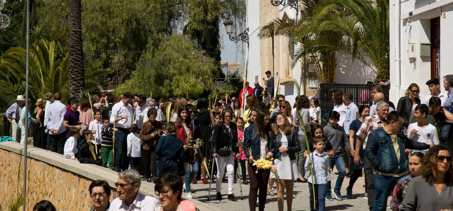 Karwochen-Prozession in Teulada Moraira