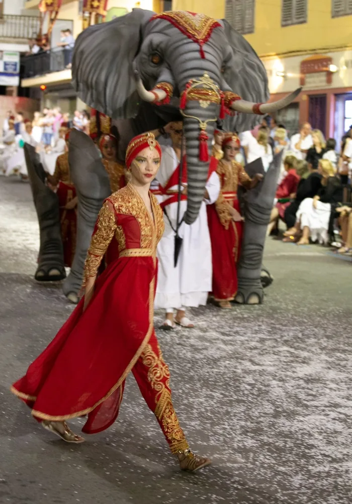 Mauren-und-Christen-Fest in Moraira
