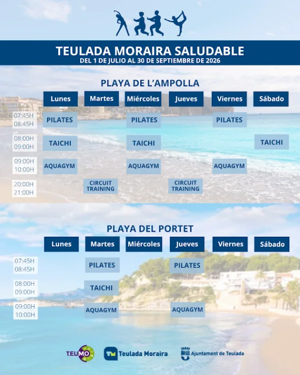 Teulada Moraira Saludable - Sommer 2026