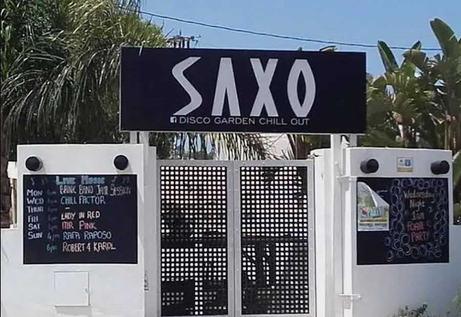 Live-Musik im Saxo Disco Garden